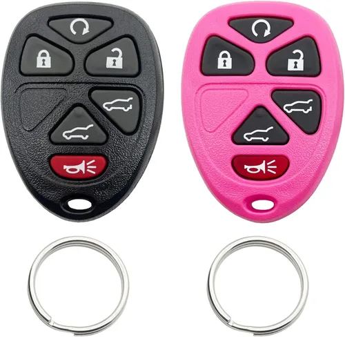 Miniatura 10 de Carcasa de repuesto para llavero de automóvil sin llave, para Chevy Tahoe, Suburban, Cadillac, Escalade, GMC Yukon 2007-2014, funda de almohadilla