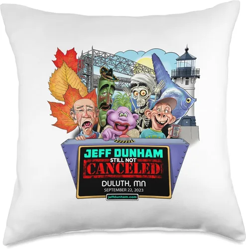 Miniatura 5 de JEFF DUNHAM Duluth, MN (2023) - Almohada (16 x 16 pulgadas), multicolor
