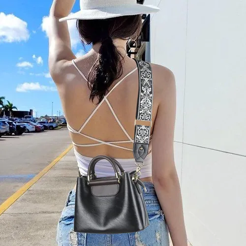Miniatura 6 de Correas de repuesto para bolso, correa de hombro ancha cruzada para bolsas, accesorios extensores, correas de guitarra, correas de bolsa