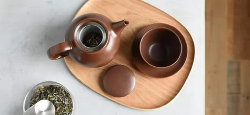 Miniatura 5 de KINTO 17145 PEBBLE - Taza y platillo, 6.1 fl oz (6.1 fl oz), verde musgo