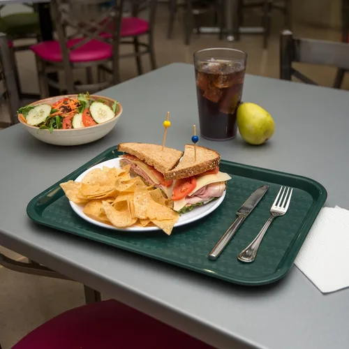 Miniatura 4 de Carlisle FoodService Products CT121608 Cafe Bandeja de plástico estándar para cafetería/comida rápida, certificado NSF, libre de BPA, 16 pulgadas