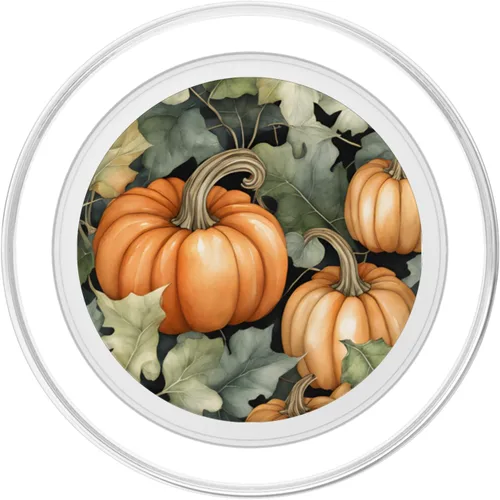 Miniatura 2 de PopSockets MagSafe PopGrip para iPhone con diseño estético de flores de otoño para mujer