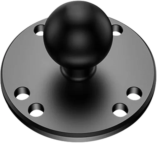 Soporte de bola para motocicleta, accesorios de cabeza de bola de 1 pulgada, manubrio de navegación del teléfono, accesorios de soporte de espejo