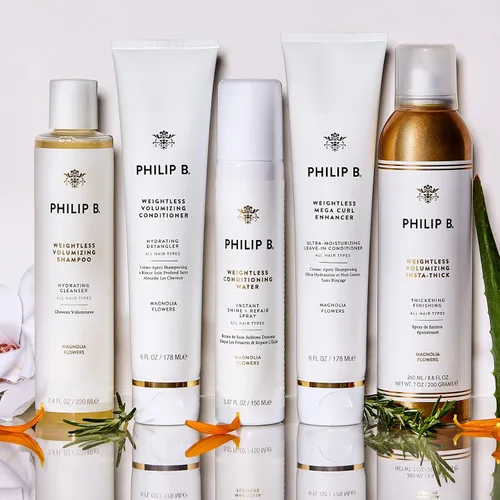 Miniatura 4 de PHILIP B Acondicionador voluminizador sin peso, 2 fl. oz. (2.0 fl oz) - Desenredante de cabello ultraligero, añade cuerpo y brillo extra