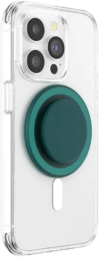 Miniatura 2 de PopSockets Agarre para teléfono con soporte magnético, parte superior intercambiable, sujeción segura para fundas MagSafe de iPhone, agarre