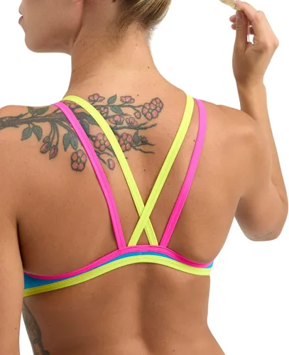 Miniatura 4 de Arena Traje de baño con espalda cruzada doble para mujer