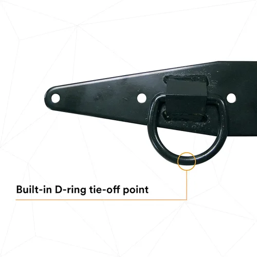 Miniatura 8 de 3M DBI-SALA 2103677 - Anclaje para techo, reutilizable, compacto para techos planos o inclinados de madera, con anilla en D, color negro