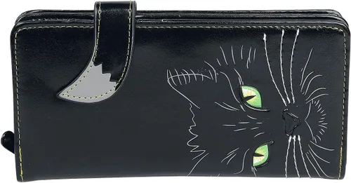 Miniatura 2 de Nemesis Now Lucky Cat Purse 7.5in negro, poliuretano, 7.3in