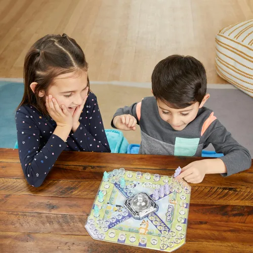 Miniatura 12 de Hasbro Gaming Trouble: Juego de Mesa Edición Bluey para Niños, 2-4 Jugadores, Corre con Bluey, Bingo, Bandit o Chilli hasta la Meta, Edades 5 y Más