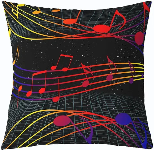 Miniatura 9 de Manfei Skull Maths Throw Pillow Cover Gothic Style Square Cushion Case Halloween Skeletons Black White Decor Throw Porch Pillows Cases for Couch