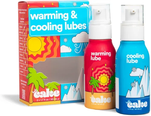 Hello Cake - Lubricante personal de calentamiento y enfriamiento – Lubricante de sensaciones a base de agua para una experiencia de hormigueo y