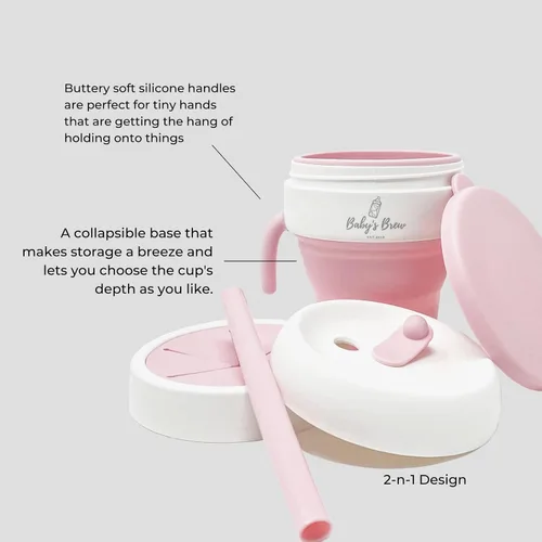 Miniatura 9 de Baby's Brew Paquete de baby shower en rosa