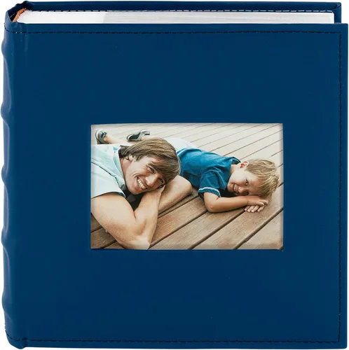 Miniatura 8 de Golden State Art, álbum de fotos de cuero sintético con capacidad para 200 fotos de 4 x 6 pulgadas con espacio para escribir notas, ideal para bodas
