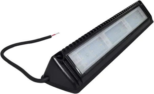 Miniatura 6 de Raycharm Lámpara de inundación LED exterior de 13 pulgadas, haz de ángulo descendente de 40°, blanco natural de 4000 K, 12 V/24 V CC, salida de alto