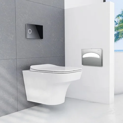 Miniatura 3 de Dispensador de fundas para asiento de inodoro Acero inoxidable