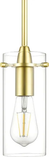 Effimero Colgante de latón., LL-P311-SB latón satinado