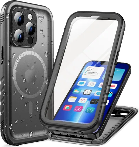 Miniatura 56 de Cozycase TOP Funda impermeable para iPhone 17 Pro Max - Grado militar resistente a todo 360 con protector de cámara de pantalla, doble IP68 a prueba
