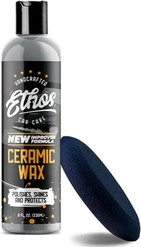 Miniatura 8 de Ethos Ceramic Speed Wax - Revestimiento de cerámica para automóviles - Spray de cera de automóvil con revestimiento de cerámica - Pulido de cera