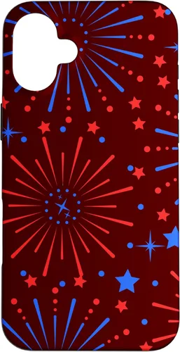Miniatura 21 de Funda patriótica para iPhone 13 4 de julio con la bandera de Estados Unidos y la independencia de Estados Unidos