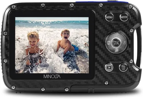 Miniatura 3 de Minolta Cámara digital resistente al agua – 16 pies, fotos de 21 MP, video HD de 1080p, LCD de 2.8 pulgadas, zoom digital 4X, antivibración
