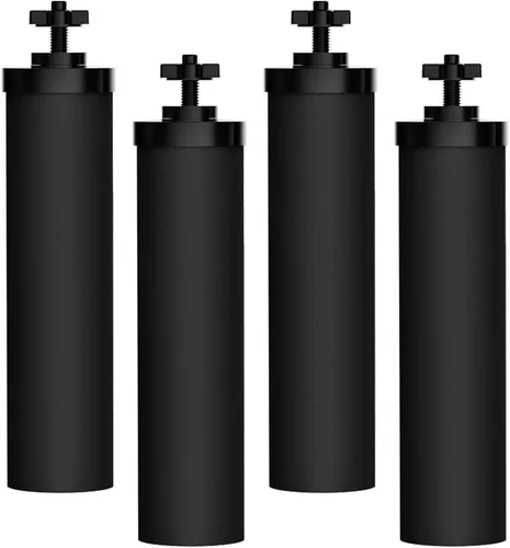 Miniatura 10 de Filterlogic Filtro de agua certificado NSF/ANSI 372, repuesto para filtros negros Berkey® (BB9-2®) y filtros de fluoruro (PF-2®) Paquete combinado