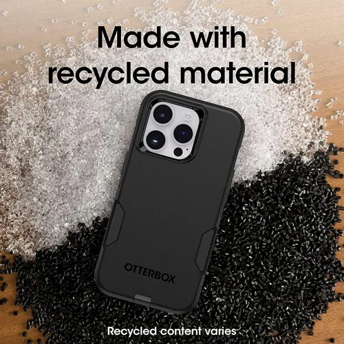 Miniatura 5 de OtterBox Commuter Series - Funda para iPhone 14 Pro (solamente), embalaje no minorista, color negro