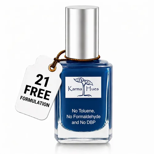 Miniatura 28 de Karma Organic Esmalte de uñas natural, no tóxico, pintura de uñas vegana y libre de crueldad (caja azul pequeño)