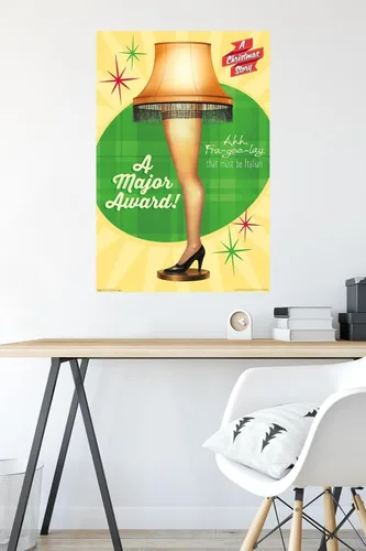 Miniatura 4 de Trends International A Christmas Story - Póster de pared de lámpara, 22.37 x 34.00 pulgadas, versión premium sin marco