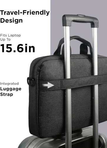Miniatura 7 de Lenovo T210 - Estuche de transporte para laptop y tablet de 15.6 pulgadas, diseño elegante, tela duradera y repelente al agua