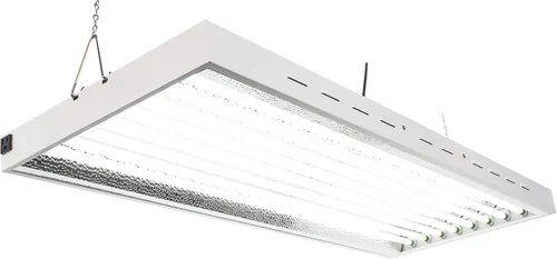 4 pies x 19 pulgadas, 8 lámparas de 400 W T5 fluorescentes de cultivo con 40000 lúmenes y luz solar de 6500 K, ideal para etapas de cultivo vegetal