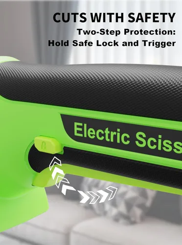 Miniatura 7 de Cortador de cartón inalámbrico de 4 V, 2000 mAh, cortador de caja eléctrico para cartón con 2 cuchillas de titanio, LED y bloqueo de seguridad