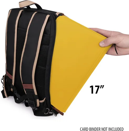 Miniatura 5 de ENHANCE Edición de Diseñador TCG Mochila - Bolsa de Juego MTG, Organizador de Cartas, Espacio para Atril de TCG, Caja de Almacenamiento de Mazo