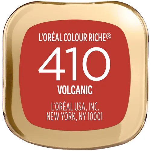 Miniatura 6 de L'Oreal Paris Colour Riche Original - Lápiz labial cremoso e hidratante satinado con aceite de argán y vitamina E, volcánico, 1 unidad