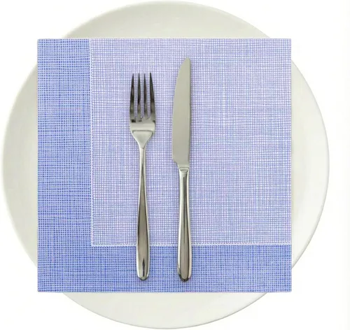 Miniatura 10 de Restaurantware Luxenap - Servilletas cuadradas de papel blanco de 15.8 x 15.8 pulgadas, 25 servilletas de papel blanco duraderas y sostenibles