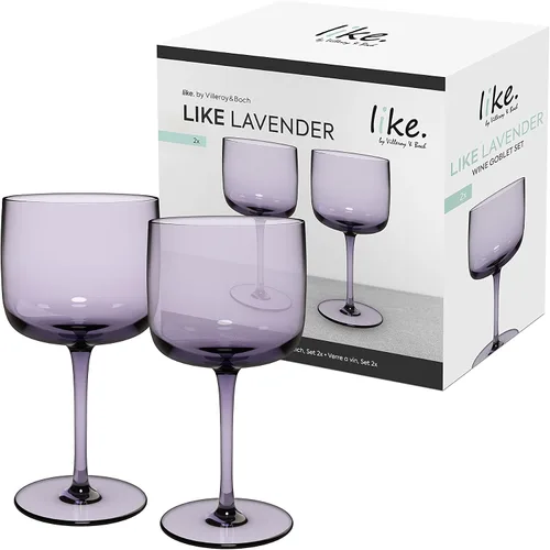 Miniatura 7 de Villeroy & Boch Par de copas de vino de albaricoque/agua