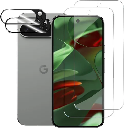 Miniatura 15 de BIGFACE Protector de pantalla de vidrio templado para Pixel 9 + protector de lente de cámara [2 + 2 unidades]