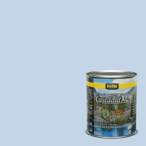 Miniatura 106 de Rodda Paint CASCADIA XL - Pintura satinada e imprimación para exteriores en uno, cuarto de galón, idea abstracta