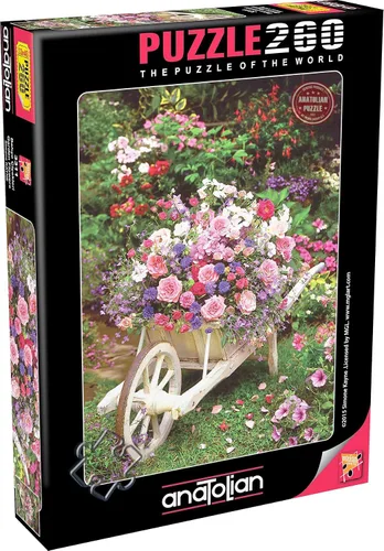 Miniatura 9 de Anatolian Puzzle - The Flower Market, rompecabezas de 1000 piezas, #1066, multicolor (ANA1066)