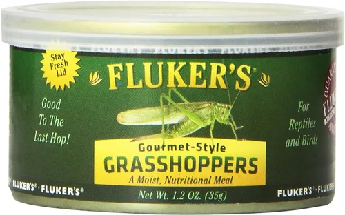 Miniatura 7 de Comida enlatada Gourmet de Fluker's para Reptiles, Peces, Aves y Animales Pequeños, Grillos, 1.2 oz