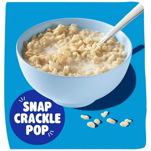 Miniatura 4 de Rice Krispies Kellogg's Frosted Krispies Cereal para desayuno, aperitivos para niños, golosinas de malvavisco, original, caja de 13 onzas (1 caja)
