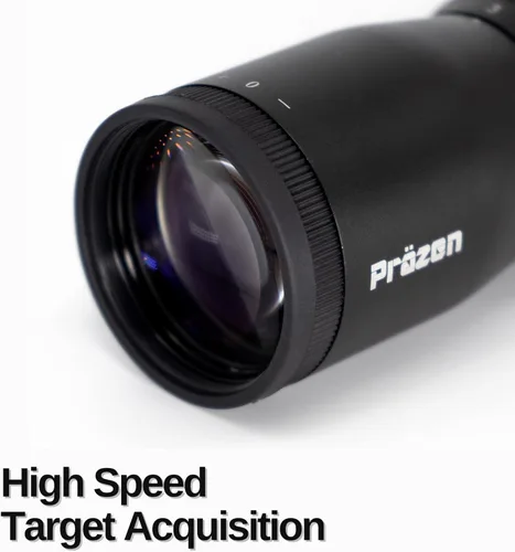 Miniatura 4 de Prazen Optics Ridgesite - Mira telescópica, segundo plano focal, lente totalmente multicapa ', IPX7 impermeable, torretas tapadas, alcance