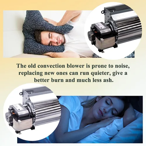 Miniatura 5 de Criditpid SRV7000-659 Reemplazo del ventilador de convección para PelPro PP60, PP60-B Estufa de pellets, Pleasant Hearth PH50CABPS, PH35PS, PH50PS
