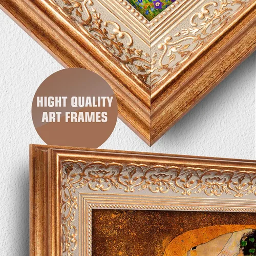 Miniatura 92 de A&T ARTWORK Campo de trigo con cipreses de Van Gogh Las reproducciones de arte clásico mundial, impresiones en lienzo giclée para decoración