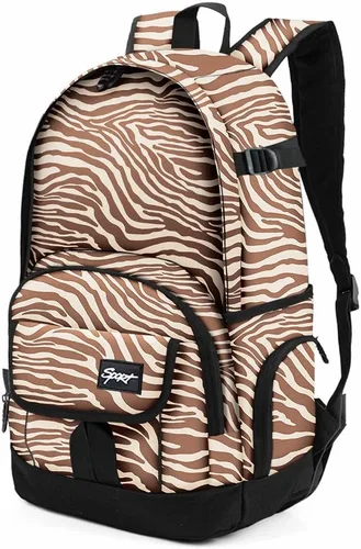 Miniatura 44 de Mochila escolar estilo Rickyh, mochila de viaje para hombres y mujeres, mochila ligera con compartimento para portátil, Tamaño único