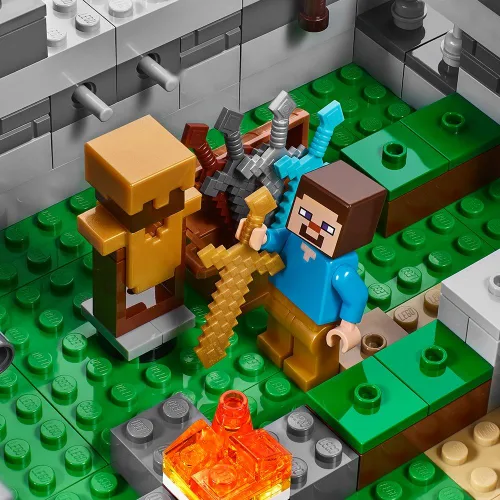 Miniatura 2 de Juego de construcción de aldea de LEGO Minecraft 21128., Negro