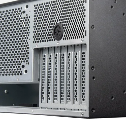 Miniatura 10 de Silverstone Technology RM51 Chasis de Servidor Rack de 5U con Ventiladores Duales de 180mm y Capacidad de Refrigeración Líquida Mejorada, SST-RM51