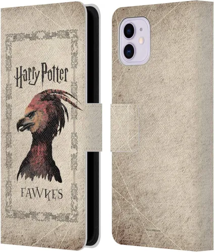 Miniatura 22 de Head Case Designs Funda de piel con licencia oficial de Harry Potter Aragog Spider Creature Chamber of Secrets II, compatible con Apple iPhone 11