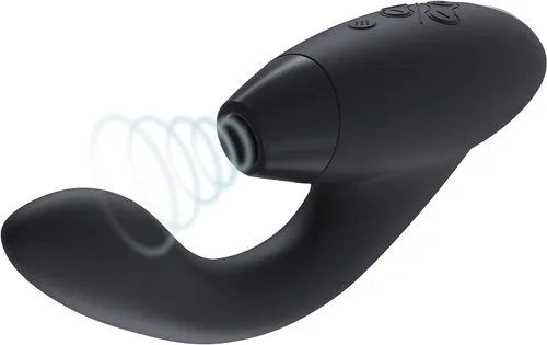 Womanizer Duo 1 Vibrador de succión de clítoris para mujeres | Juguete sexual para adultos con succión vibratoria | Estimulador de clítoris y punto