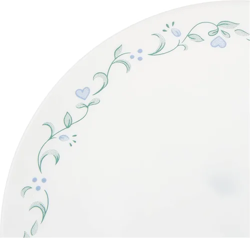 Miniatura 5 de Corelle Square Simple Lines 1088646 - Juego de vajilla de 18 piezas, servicio para 6 personas