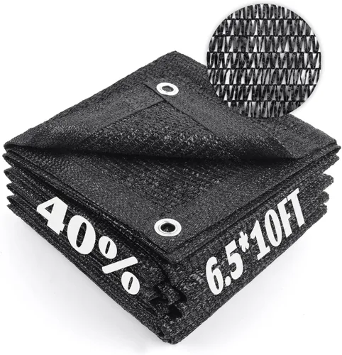 Miniatura 118 de Cool Area Lona de malla con ojales para cubierta de plantas, toldo de patio de 10 x 20 pies, para jardín, pérgola, invernadero, coche, granero, 55%
